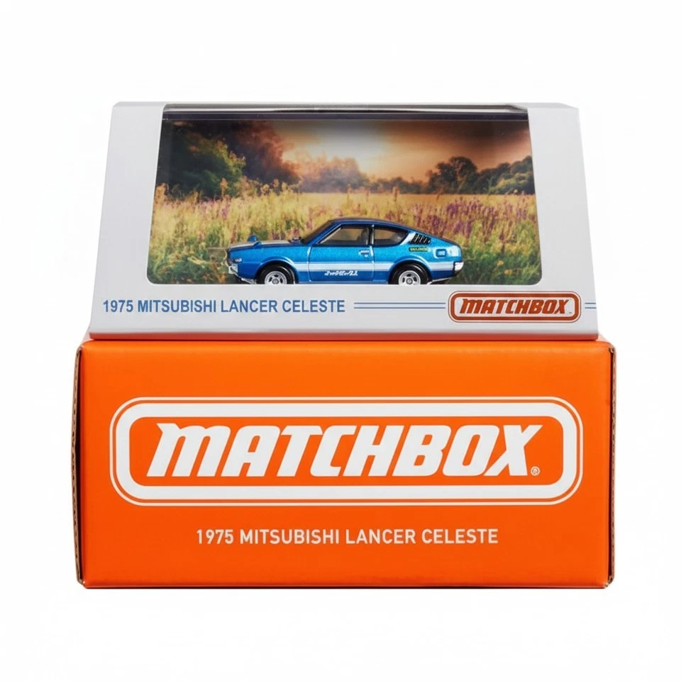 Matchbox 1975 Mitsubishi Lancer Celeste Collectible Diecast - Metallic blue - Image 2 of 4