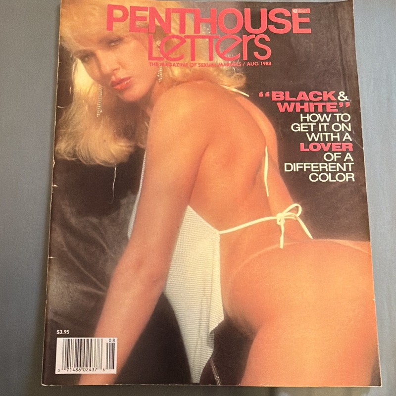 Penthouse Letters Black-And-White How To Get It On With A Lover, August 1988