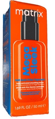 Matrix Biolage Mega Sleek 96H Anti-Frizz Topcoat Heat Activated Serum - 1.7 oz