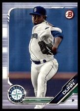 2019 Bowman Prospects Justin Dunn Seattle Mariners #BP-3