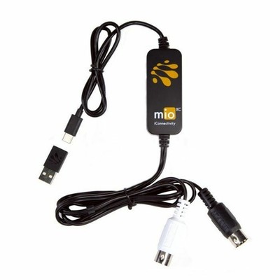 iConnectivity mioXC 1-In/1-Out MIDI-To-USB-C Interface
