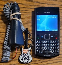 Nokia X2 - telefono GSM cellulare grigio e nero (T-Mobile) molto raro con 7 giochi