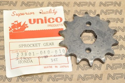 NOS Honda ATC70 C70 C100 C110 CR80 XL75 XR80 Sprocket 14T 23800-040-010