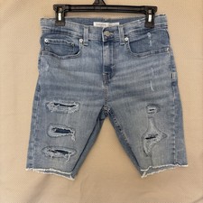 Levis signature cut off shorts boys size 16 adjustable