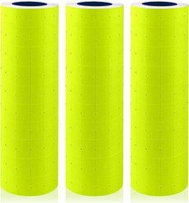 30 Rolls 15000 Price Gun Labels Mx-5500 Price Marker Stickers Yellow