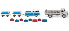 WIKING,Airport lorry and accessory set, 1/87,...