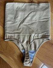 Women  s M/L High Waist Tummy Control Thong Shapewear.