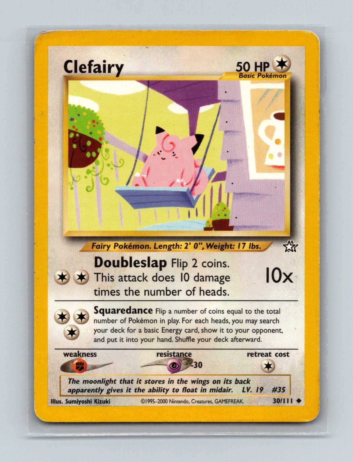 Clefairy Unlimited Uncommon Neo Genesis 030/111 LP