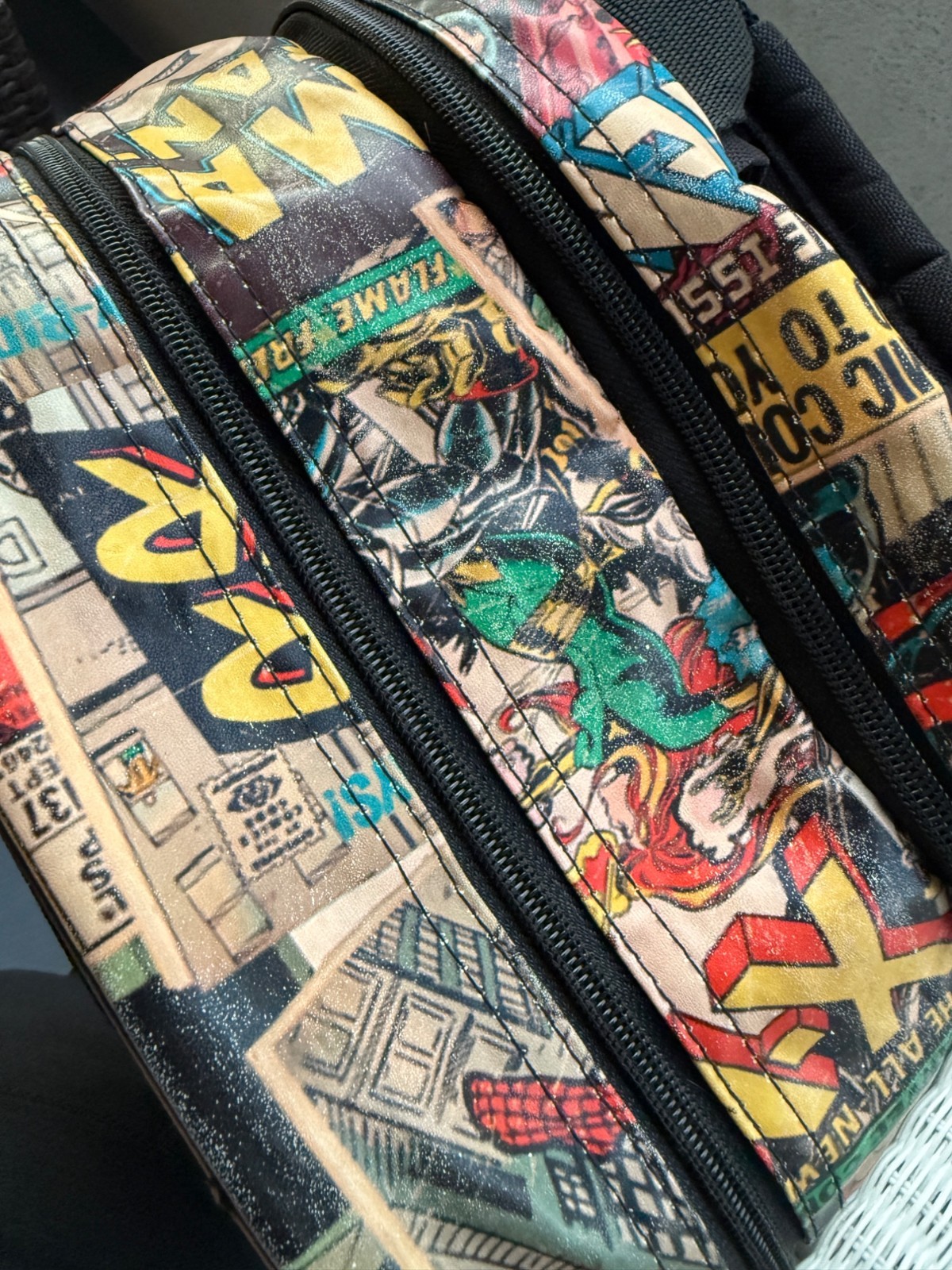 Marvel Comics X-Men Backpack With Comic Print Des… - image 10