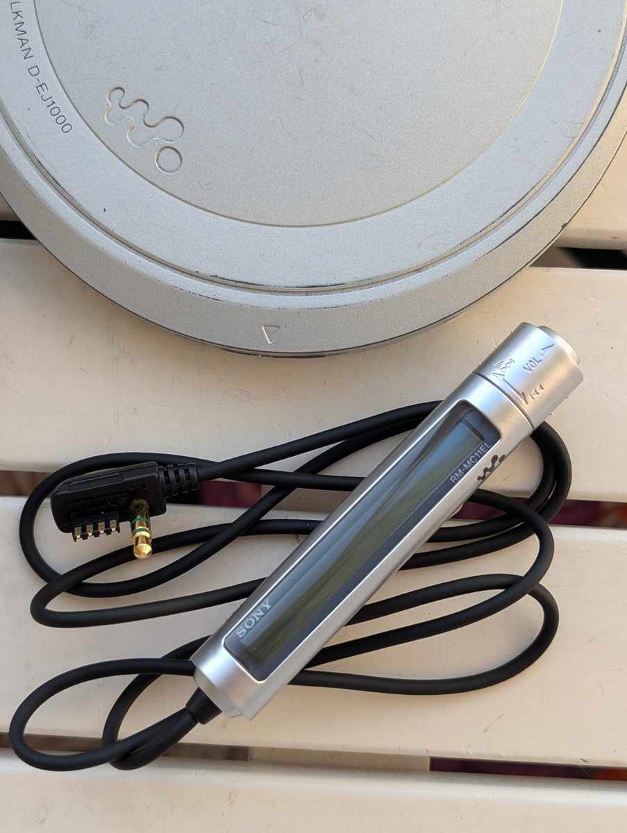 d*9様 ソニーSONY CD WALKMAN ウォークマン D-EJ 1000 SONY D-EJ1000 CD Walkman portable player Silver | eBay