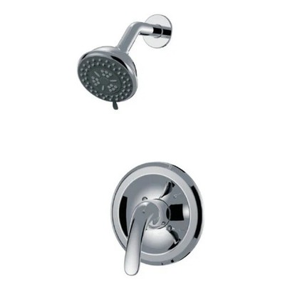 COMPASS 212-5904 Shower Only Trim Pack 3 Function Polished Chrome Commercial
