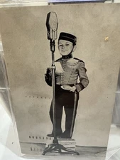 Philip Morris Bellboy Postcard 1941 RPPC Radio Show Tobacco Ad Call for 3