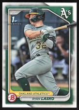 Ryan Lasko 2024 Bowman: Prospects #BP-105 Oakland Athletics