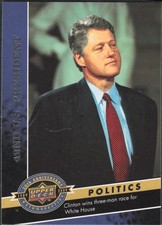 2009 Upper Deck 20th Anniversary #477 42nd U.S. President Bill Clinton