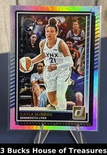 2025 Panini Donruss Kayla Mcbride #28 Holo Prizm Minnesota Lynx