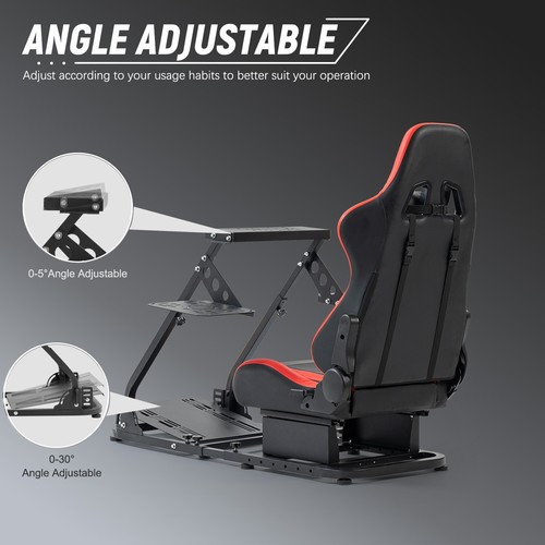Hottoby G923 Racing Flight Sim Cockpit Stand Fit Logitech X52 PRO Thrustmaster - Picture 16 of 28