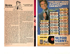 Dick Clark 6 oz original, vintage CLIPPINGS lot  (approx 80 pages) — photo 1