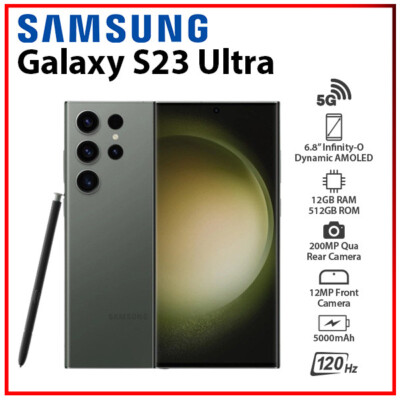 超美品 Galaxy S23 Ultra グリーン 12+256GB 台湾版 Samsung Galaxy S23 Ultra GREEN 12+512GB Dual SIM Android