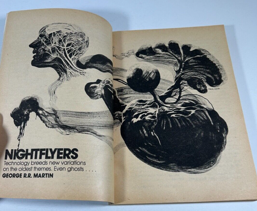Analog Science Fiction and Fact April 1980 George RR Martin Nightflyers - Simak - Picture 5 of 6