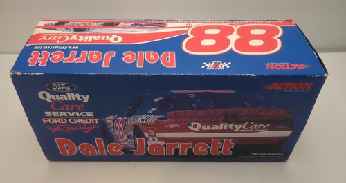 Nascar Dale Jarrett #88 Quality Care 2000 Ford Taurus Diecast Bank 1:24 - Bild 13 von 23