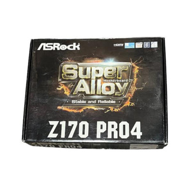 ASROCK Z170 PRO4 SUPER ALLOY MOTHERBOARD