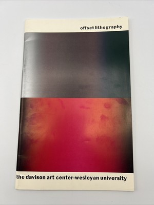 Offset Lithography Exhibition Catalog 1973 Davison Art Center Wesleyan Univ.