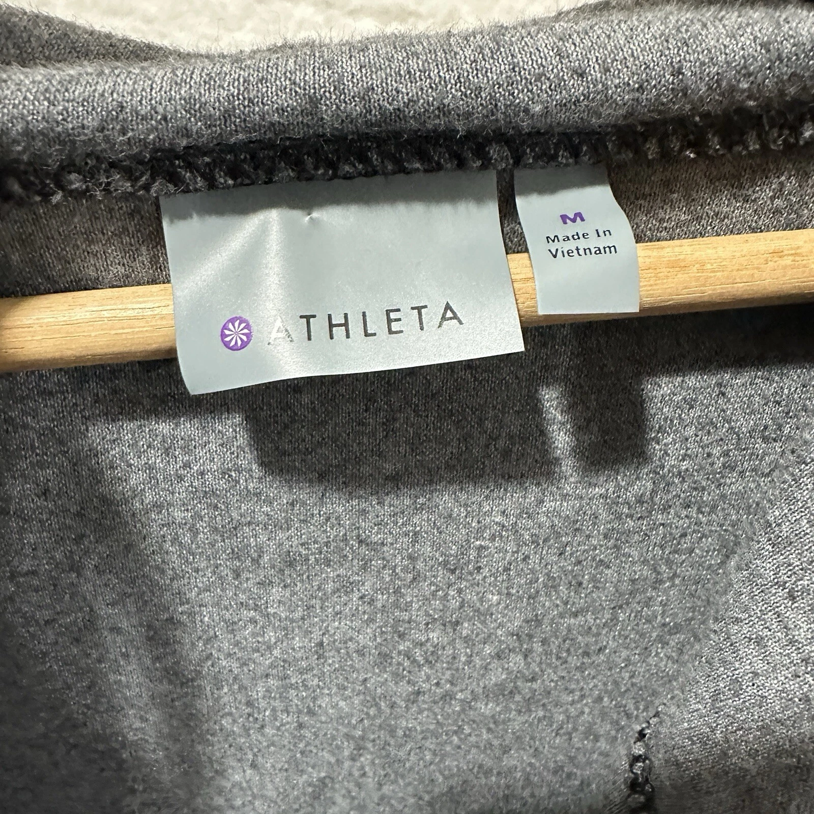 athleta velour charcoal heather 