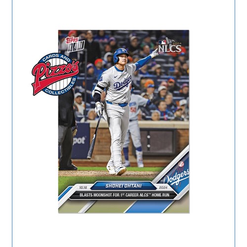 Shohei Ohtani 1st NLCS Home Run - 2024 MLB Topps NOW Card 839 I. Hand