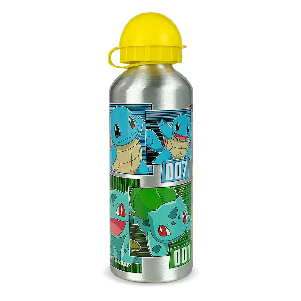 Borraccia bambini Pokemon bottiglia in allumino con beccuccio 500ml 5382 - Immagine 2 di 2