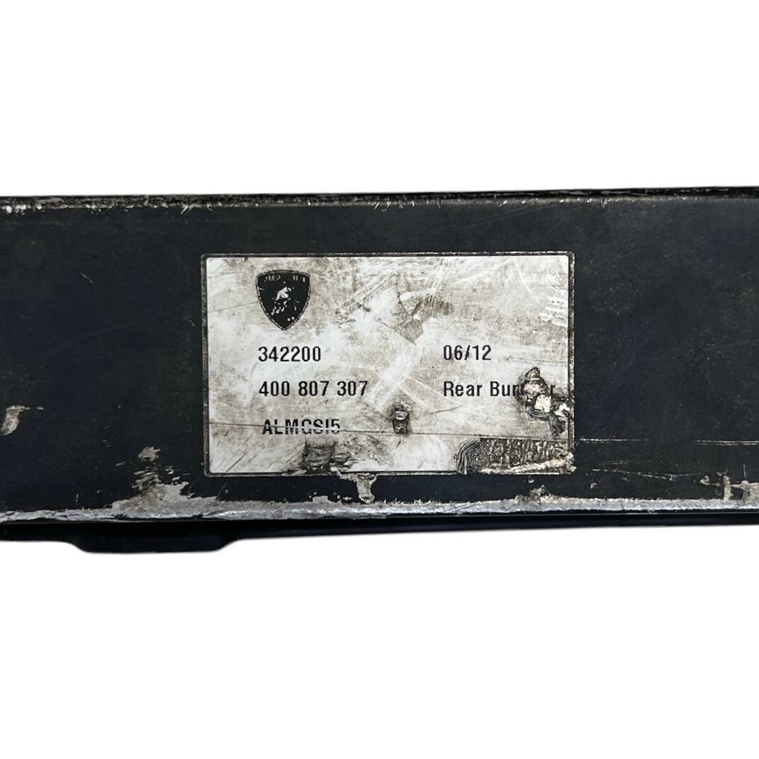 2009 2010-2014 LAMBORGHINI GALLARDO REAR BUMPER REINFORCEMENT IMPACT CRASH REBAR