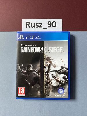 Tom Clancy's Rainbow Six Siege PS4 & PS5 PlayStation 4 & 5 PEGI 18