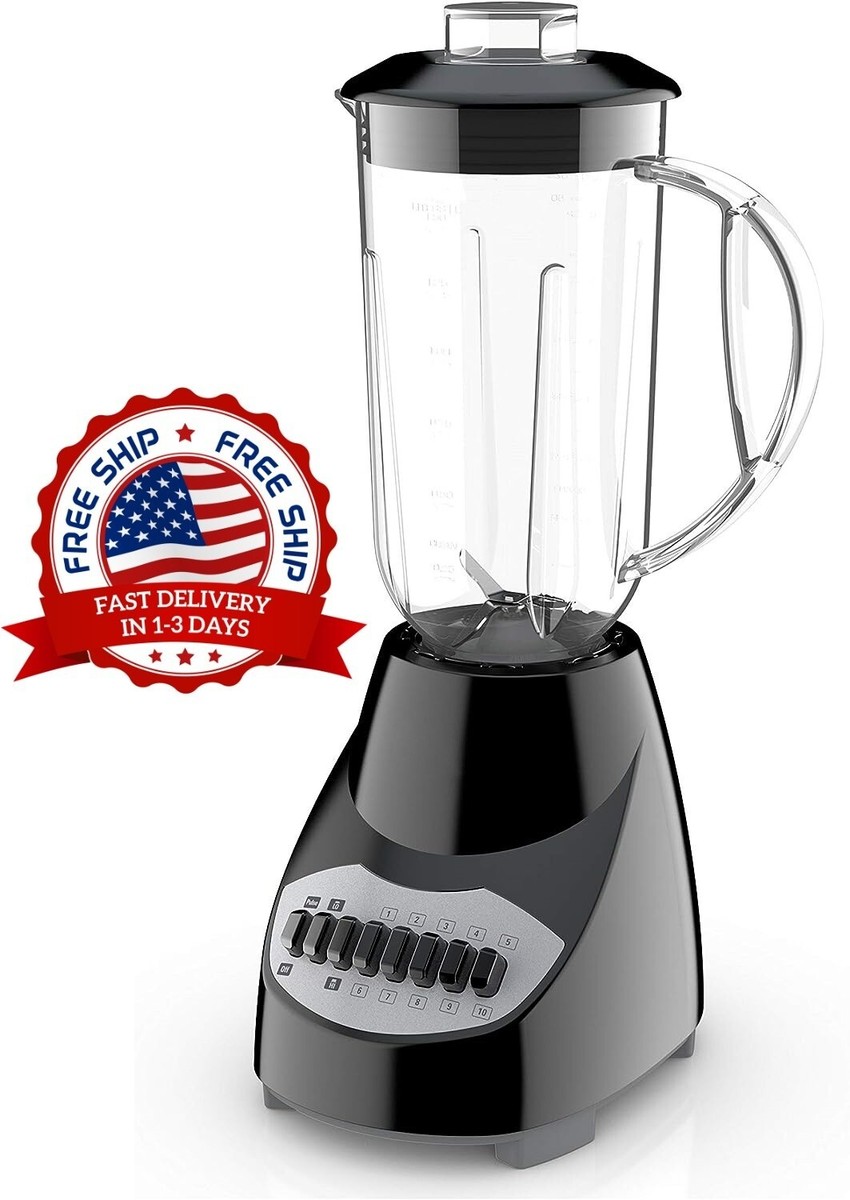 Decker Bl1000rg Licuadora Black And Decker Crush Master Pro