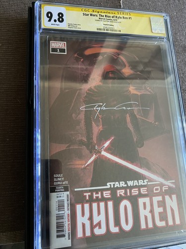 STAR WARS RISE OF KYLO REN #1 SS CGC 9.8 4th PRINT Signed By Clayton Crain ๐ฅ ๐ - Picture 2 of 6