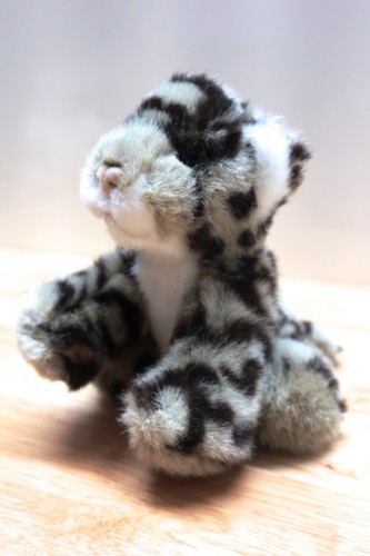 Raro Adorable Tigre Peluche Animal de Peluche Invierno Gris Patrón Colores - Imagen 5 de 7