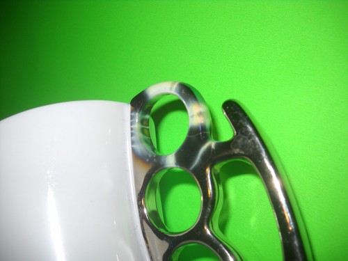 KNUCKLE COFFEE CUP - FAST FREE SHIPPING FROM USA - NOT OVERSEAS SOMEWHERE - Picture 2 of 5