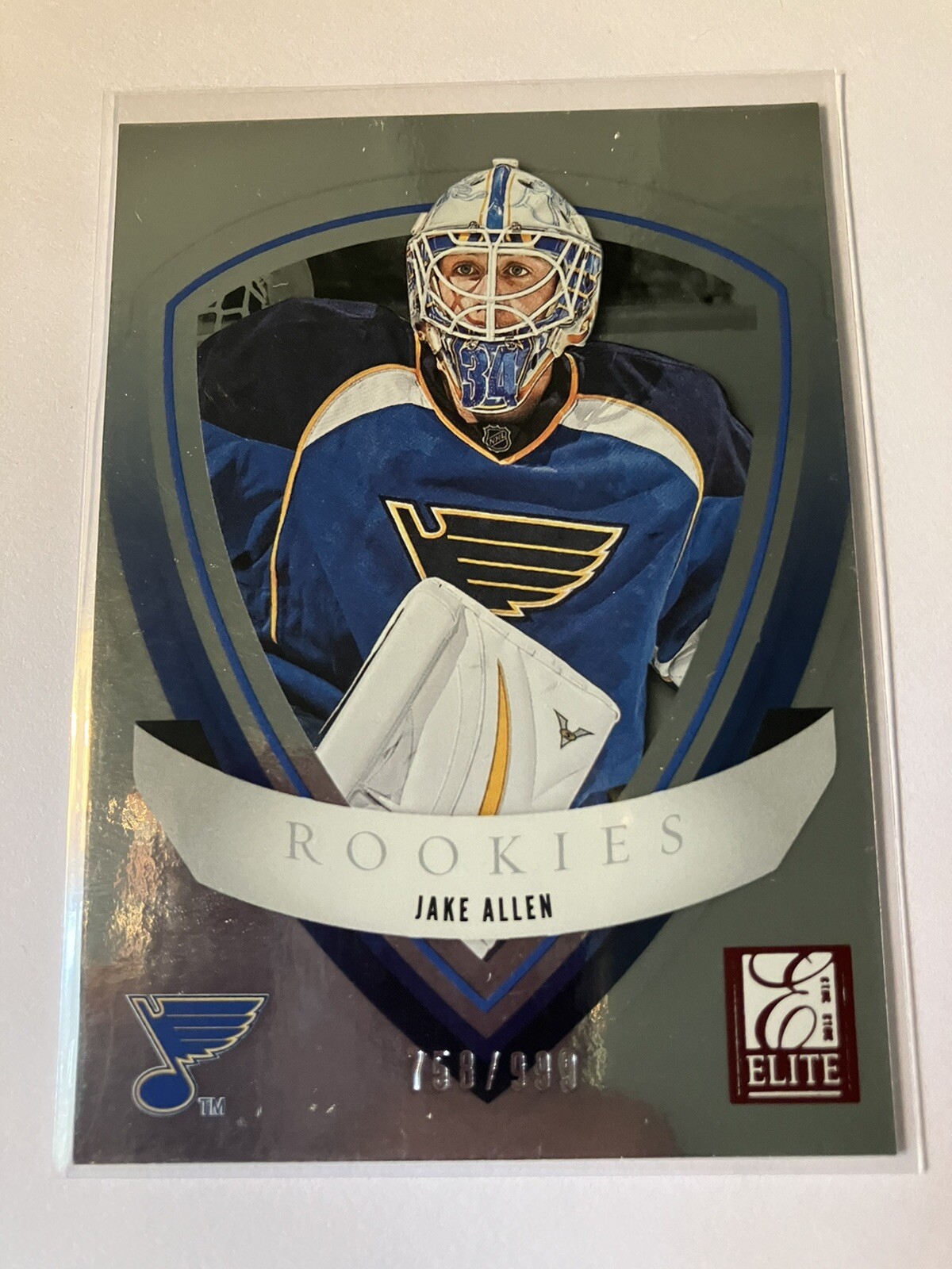 2012-13 Panini Rookie Anthology Elite Jake Allen Rookie /999 #29 Blues