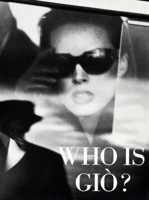 1993 Armani Gio Lara Harris Perfume 2-page MAGAZINE AD | eBay