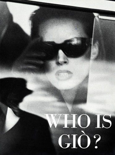 Profumo Armani Gio Lara Harris 1993 2 pagine MAGAZINE AD  - Foto 1 di 2