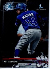2017 Bowman Chrome Prospects #BCP100 Kevin Maitan Braves