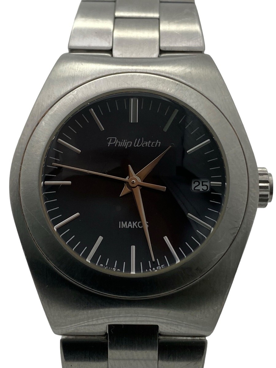 PHILIP WATCH Imakos Ladies Quartz Watch 30mm Stainless Steel