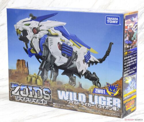 A索斯機械獸ゾイド ワイルドライガー洛依德 Takara Tomy Zoids Wild ZW01 Wild Liger Motorized Model Kit - Foto 1 di 3