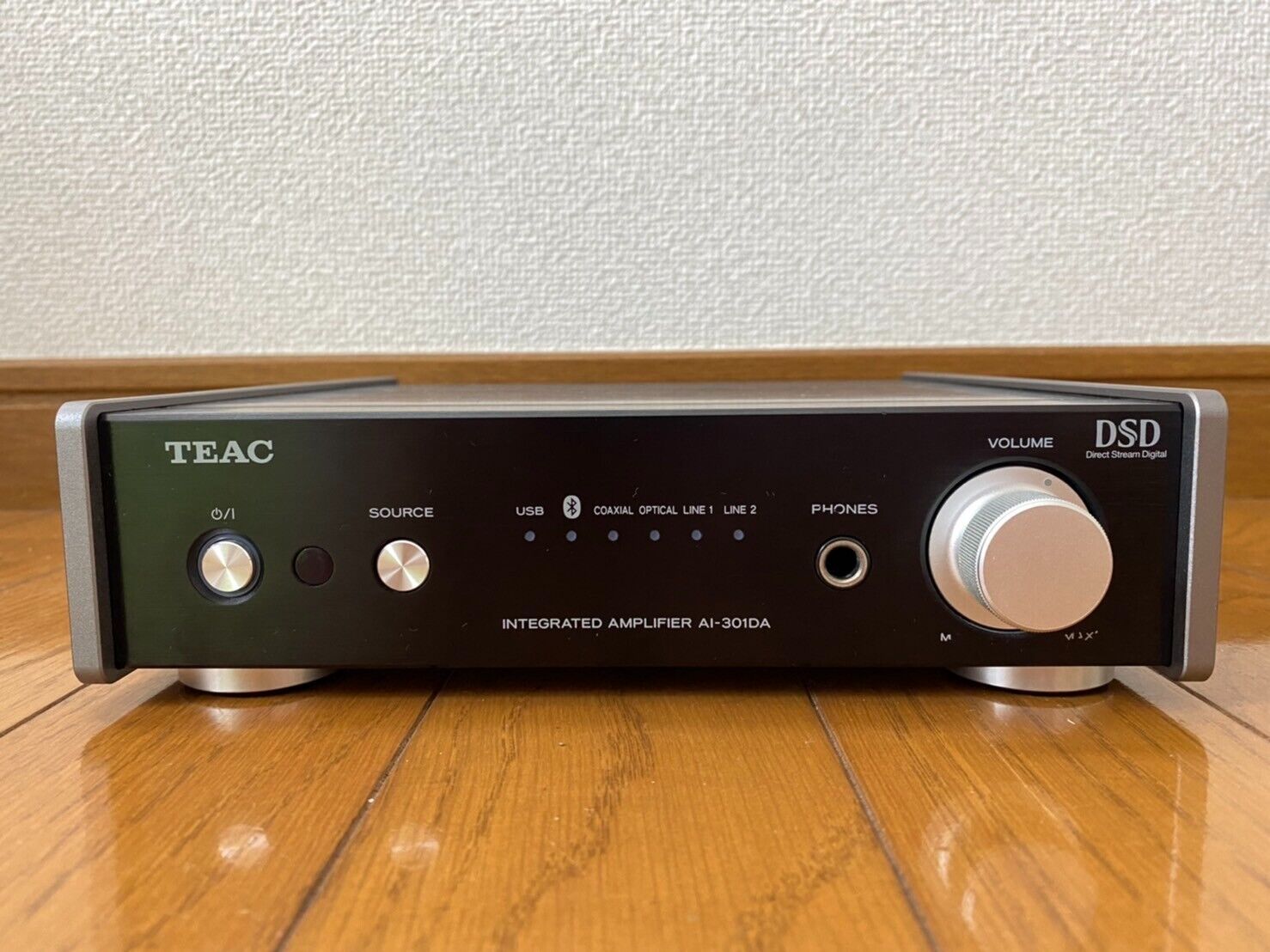TEAC AI-301DA-B DAC Integrated Amplifier Black High sound quality aptX codec