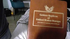 75 Golden Replicas of US Classic Stamps 22K Gold First Day Issue 1995