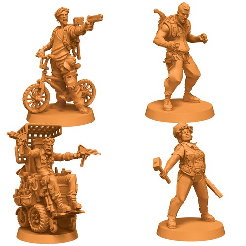 CMON Zombicide 2nd Edition Chronicles Survivor Set - Expand Your Survivor Roster - Picture 4 of 4