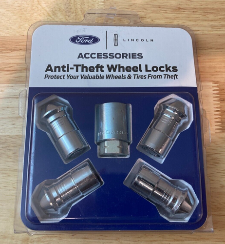 Ford Lincoln Anti-Theft Wheel Lug Nut Locks SKBE8J-1A043-AA (Factory Sealed)