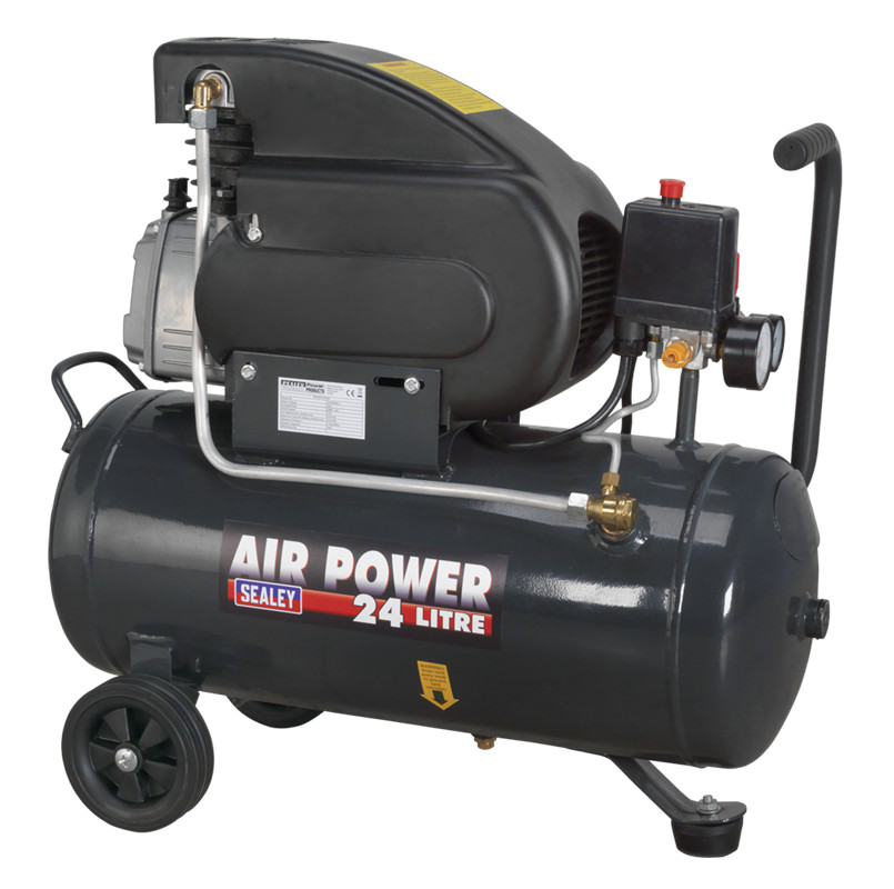 Sealey SAC2420E Compressor 24L Direct Drive 2hp