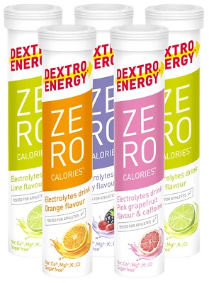 Dextro Energy Zero Calories Brausetabletten 5x80g *4 Sorten / auch mischbar*