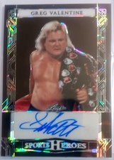 2024 Leaf Sports Heroes Greg Valentine The Hammer autograph #’d 15/20 Chrome