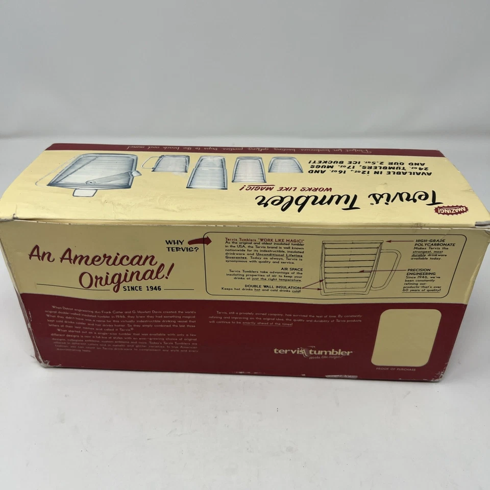 Juego de tazas American Idol Tervis de 17 oz nuevas en caja Foto 4 de 4