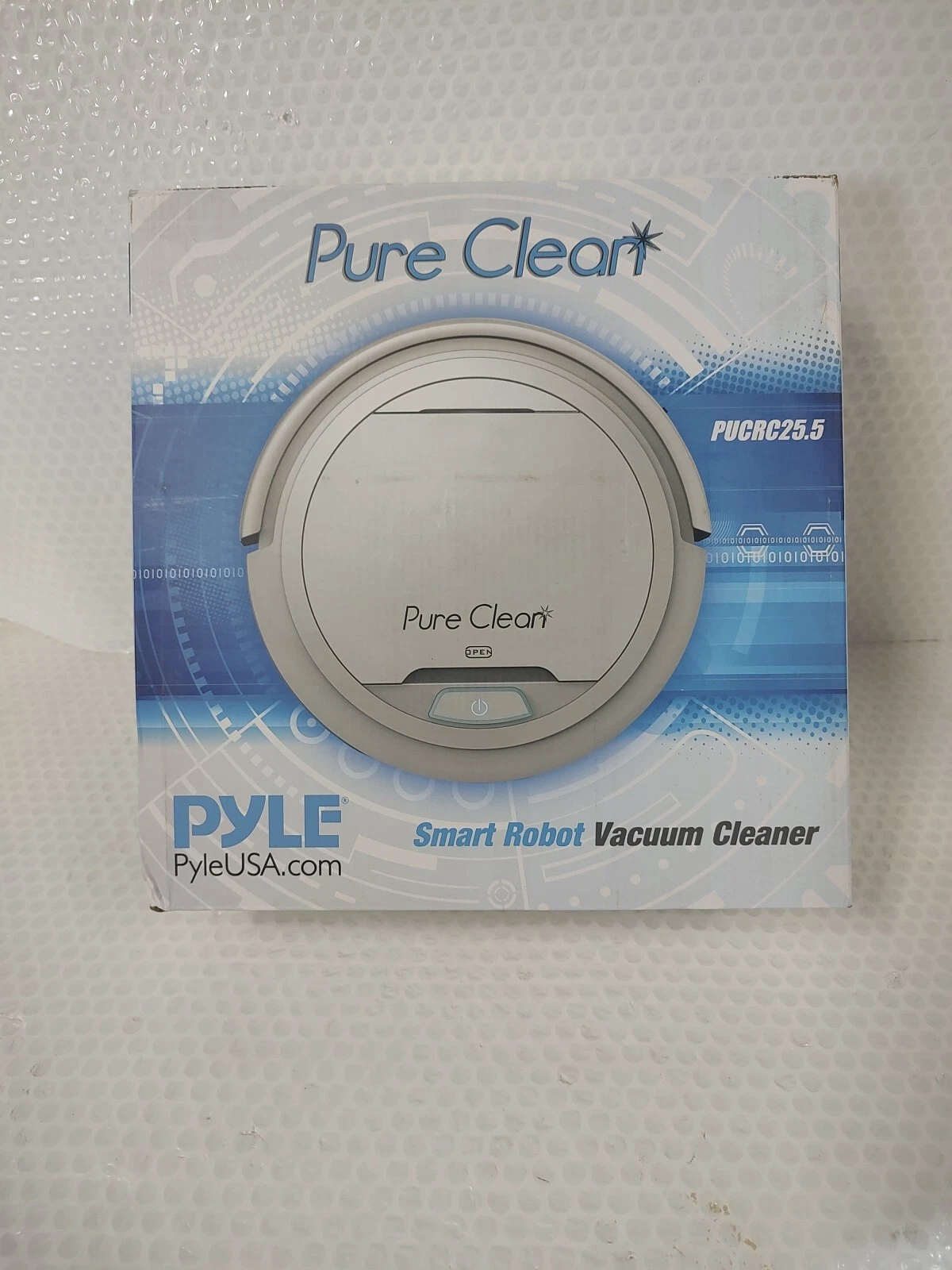 Pyle PureClean Smart Robot Vacuum PUCRC25.5 Powerful Home Cleaning System New